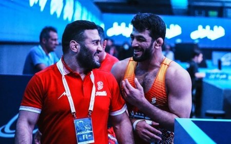 دعوت رسمی فدراسیون کشتی فرانسه از یزدانی