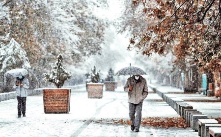 بارش شدید برف و باران در این استان‌ها