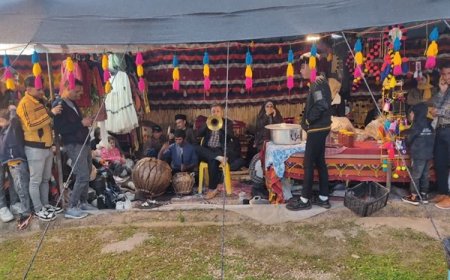 جشن شادی نوروزگاه در میراث جهانی بیشاپور
