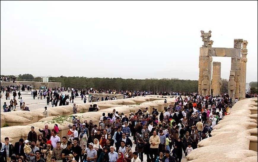 نوروز امسال در تخت جمشید و حافظیه