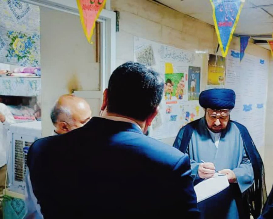 بازدید رئیس کل دادگستری فارس از زندان و مجموعه قضایی استان