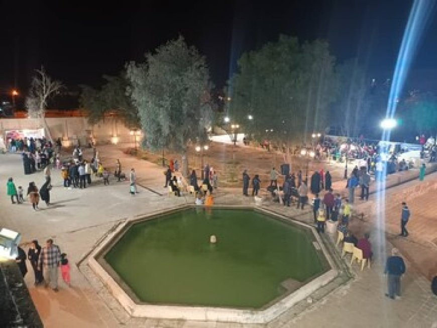 احیای رسم بابشو لارستان و رونق نوروزگاه سیاه چادرهای خفر