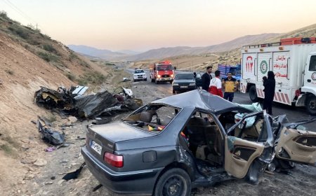 جیغ لاستیک در گوش جاده