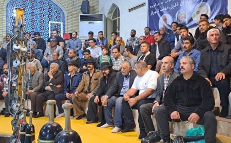 عکس| مراسم سالگرد زنده یاد شادروان خلیل عقاب