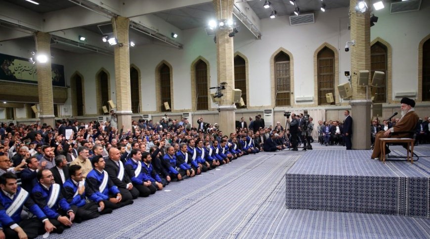 رهبر انقلاب: با جهش تولید کشور ثروتمند می‌شود/تحریم‌ها ملت ایران را از پا درنمی‌آورد