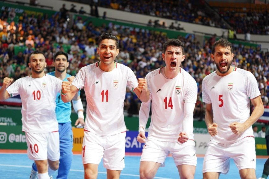 تیم ملی فوتسال ایران قهرمان آسیا