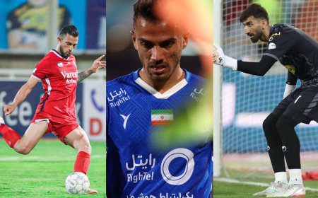 ترکیب منتخب هفته بیست‌وهفتم؛ سهم مساوی نساجی و تراکتور در کنار سرخابی‌ها