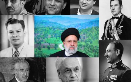اینفوگرافیک| رهبران سیاسی جهان که در اثر سوانح هوایی جان باختند