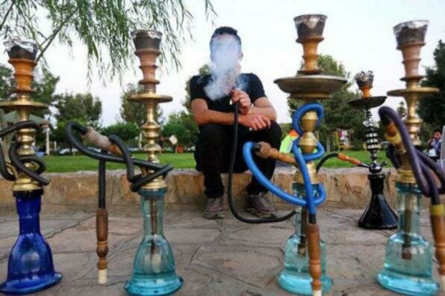 غلیان آسیب با قلیان های سطح شهر