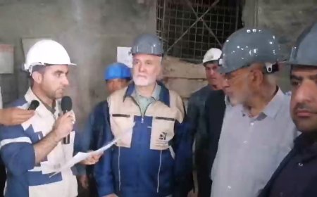 بازدید شهردار و اعضای شورای اسلامی  شهر شیراز  از تونل مترو ایستگاه خط ۳
