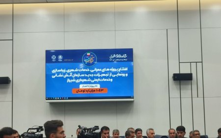 ببینید| افتتاح مجموعه سالن همایش های شهر شیرازبا به‌روزترین امکانات برای همه سازمان ها
