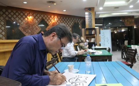 مرثیه نی و دوات هنرمندان شیرازی در رثای سالار شهیدان (ع)