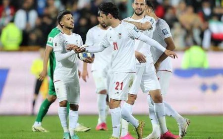 دیدار ایران و قرقیزستان در فولادشهر با VAR