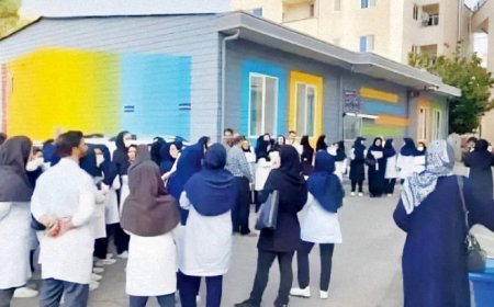 ۸۰ درصد پرستاران شیراز در اعتصاب