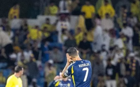 واکنش رونالدو پی از ۴تایی شدن مقابل الهلال در چند دقیقه