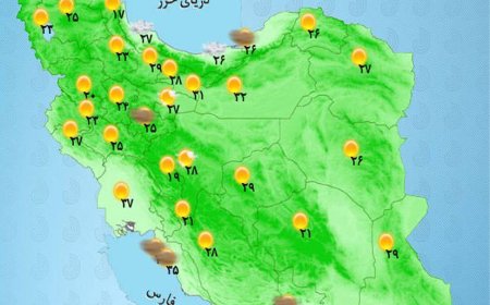 رگبار و رعدوبرق در مناطق جنوبی کشور