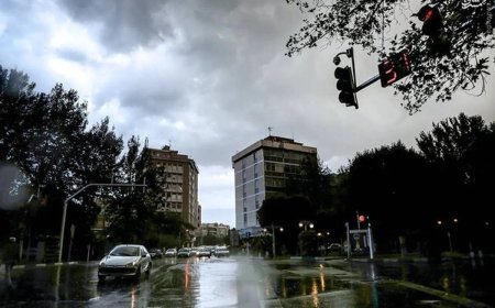 رگبار و رعدوبرق در تهران و شمال کشور