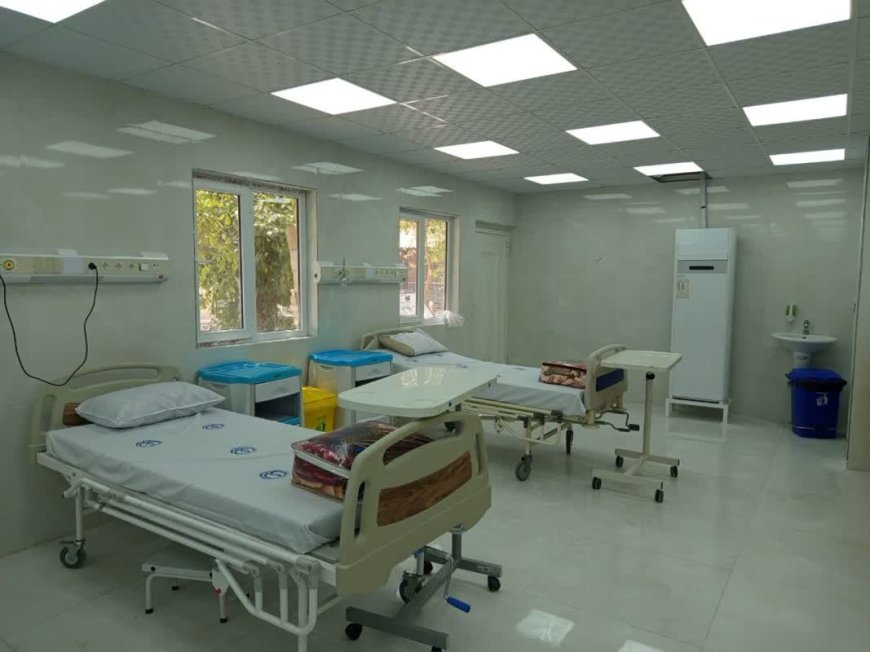 تجهیز بخش شیمی درمانی بیمارستان کازرون به همت خیر  عرصه سلامت