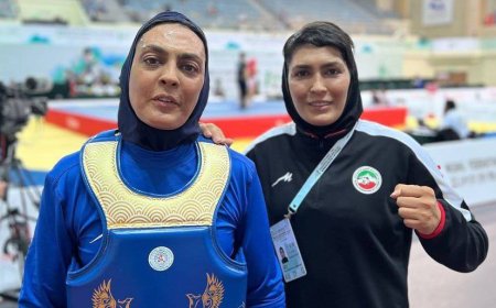شهربانو منصوریان به مدال طلا رسید