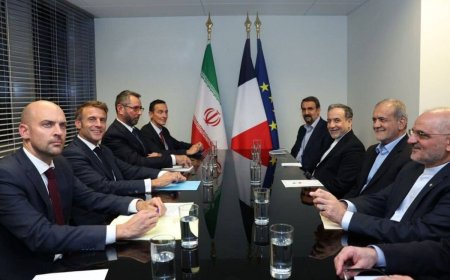پزشکیان و مکرون در نیویورک با هم دیدار کردند