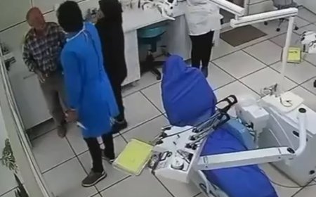 حمله یک بیمار با چاقو به دندانپزشک در مطب