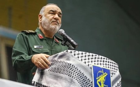 پیام سرلشکر سلامی در پی شهادت صفی‌الدین