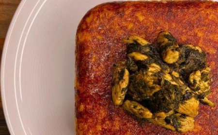 طرز تهیه ته‌چین به سبک مازنی‌ها