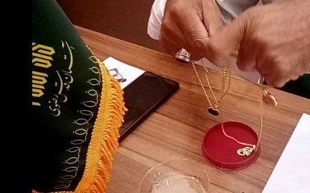 اهدای ۱۰ قطعه طلا به ارزش  ۲۶۳ میلیون تومان به مردم غزه و لبنان