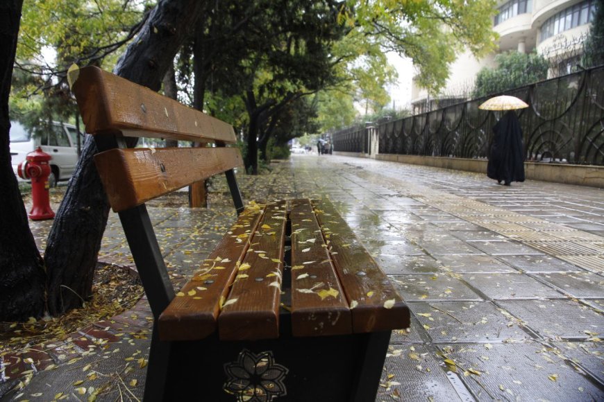 ترنم باران در سومین روز آبان ماه  ۱۴۰۳ زیبایی شیراز را دوچندان کرد