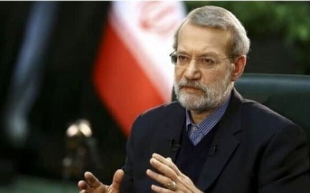قدم زدن لاریجانی در بیروت با وجود پهپاد اسرائیلی