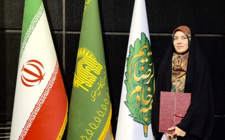 خادمیار رضوی استان فارس  مقام برتر جشنواره رسانه ای خدمت رضوی را به دست آورد