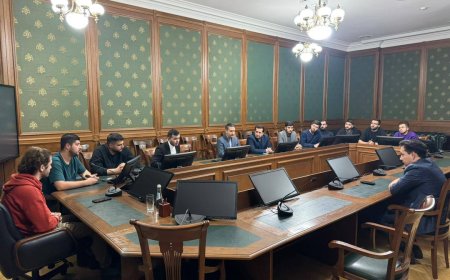 دیدار سرکنسول ایران در کازان و نمایندگان دانشجویان با معاون بین الملل دانشگاه فدرال کازان
