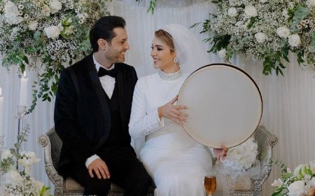 ببینید| مراسم ازدواج زوج هنرمند با حضور امین حیایی