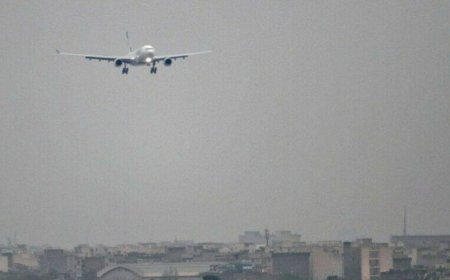 گرد و خاک پروازهای فرودگاه بندرعباس را به تاخیر انداخت