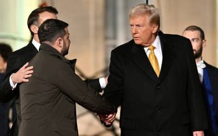 ترامپ با وساطت ماکرون حاضر به دیدار با زلنسکی شد