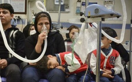 آلودگی هوا بیش از ۳ هزار خوزستانی را به بیمارستان‌ کشاند