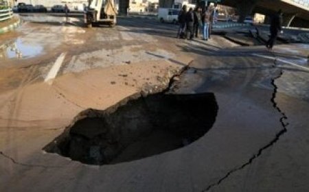رانش زمین مادر و دختر را بلعید/ تلاش فوتبالیست جوان برای نجات آنها!