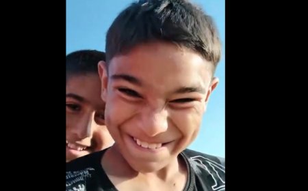 ببینید| نوجوان دکل‌نورد، صخره‌نورد شد