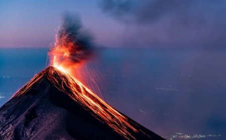 ببینید| اولین لحظات فوران آتشفشان در اتیوپی