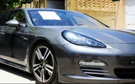 توقیف پورشه ۶۰ میلیاردی قاچاق در عسلويه