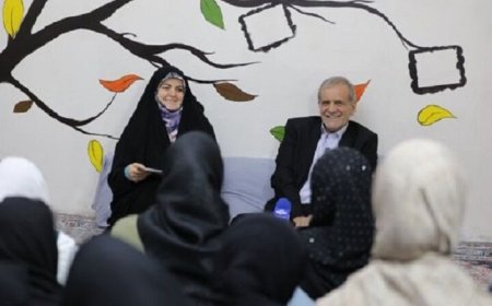 بازدید رئیس جمهوری از دو مرکز نگهداری کودکان و نوجوانان بی‌سرپرست در جنوب تهران