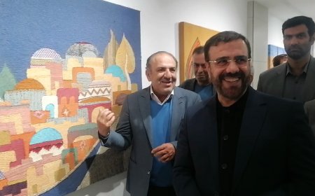 بازدید استاندار فارس در حاشیه افتتاح پردیس سینمایی صدرا شیراز