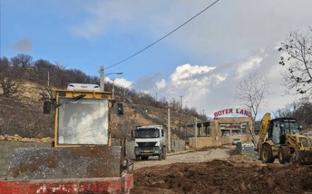 عملیات ساخت راه دسترسی مجتمع بزرگ گردشگری یاسوج آغاز شد