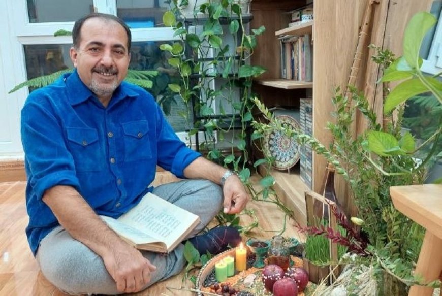 راننده‌ای که در بوشهر شعر حمل می‌کند