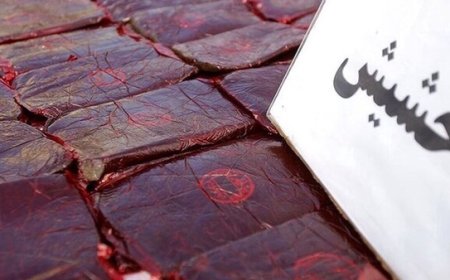 فرارقاچاقچی حشیش از جاسک