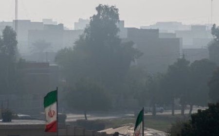 آلودگی هوا در ۱۳ شهر خوزستان