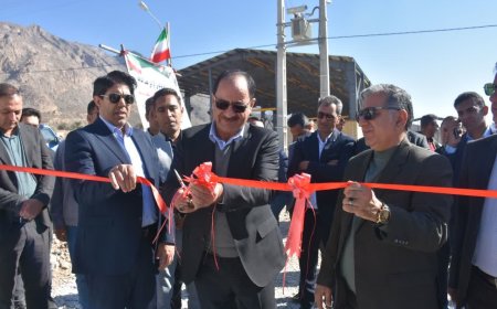 عملیات اجرایی یک طرح صنعتی در بختگان فارس آغاز شد/ افتتاح واحد تولیدی محصولات سنگی