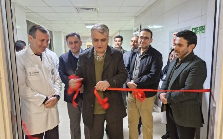 افتتاح طرح‌های درمانی بیمارستان سوانح سوختگی امیرالمؤمنین (ع)