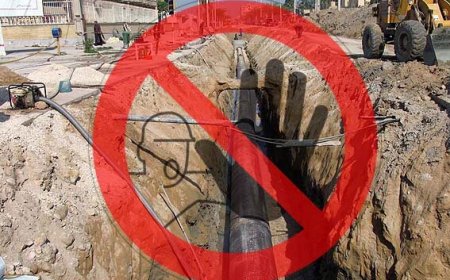 هرگونه حفاری در شهر یاسوج ممنوع شد