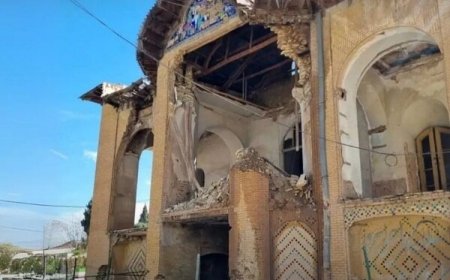 عمارت باغ سالاری شیراز مرمت می‌شود